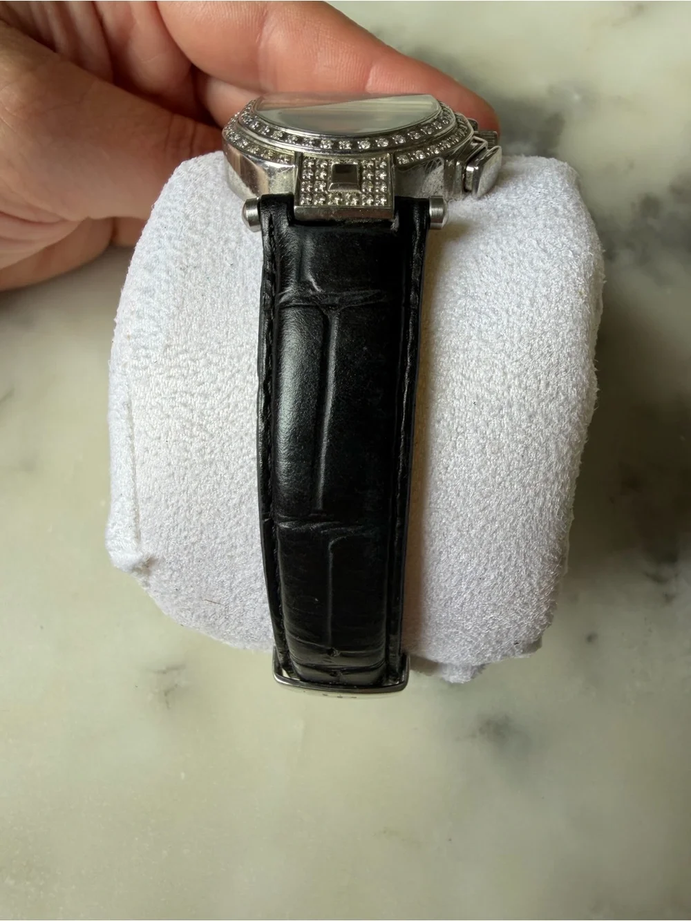 Lucien Piccard Capella Chronograph Diamond Watch